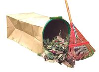 LEAF GULP II Turns a Paper Lawn and Leaf Bag into a Hands-Free Dustpan Making Yard Clean Up a Snap. HGTV - This Product is Pretty Genius. Made in USA.