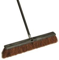 Laitner Brush Company 255 18" Block Push Broom With 60" Metal Handle
