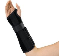 Medline Wrist and Forearm Splints, Right, Medium