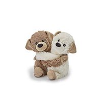 Warmies Microwaveable Soft Cuddly Toy with A Lavender Scent, Warm Hugs Puppies