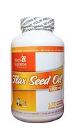 Nutri Supreme Flaxseed Oil 1000 mg 120 Vegetarian Softgels