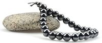 LUOS Magnetic Therapy Hematite Bracelet Strong Magnetic Beads- Women Men