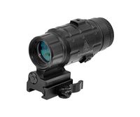 UTG 3X Magnifier with Flip-to-side QD Mount, W/E Adjustable