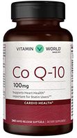 Vitamin World Q-Sorb COQ-10 100 Milligram 240 Ct
