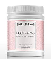 Postnatal Multivitamin, with Nursing Support. Most Complete Dietary Supplement with High Quantities of Folate, Choline Vitamin D, Vitamin B6, DHA & EPA. Non-GMO, Gluten-Free. 30 Servings.