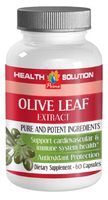 Brain Pills Memory - Olive Leaf Extract 500Mg - Olive Leaf Vitamins - 1 Bottle 60 Capsules