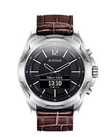 HP Titan Stainless Steel with Brown Strap - Mens Smartwatch