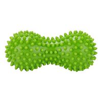 Feccile S-ports & Fit-ness Peanut Spiky Massage Roller Trigger Point for Yoga Pilates,1Pcs (Green)