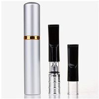Sukragraha Premium Reusable Reduce Tar Smoke Cigarette Holder Tobacco Filter Cleaner Silvery