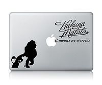 The Lion King Hakuna Matata "No Worries" In Swahili -Apple Macbook Laptop Vinyl Sticker Decal