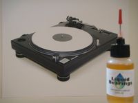 Liquid Bearings, SUPERIOR synthetic oil for DJ turntables, keeps all parts moving freely and quietly!!