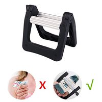 Doremy Toothpaste Squeezer Tube Wringer Dispenser Matte Plastic and Stainless Steel use for Cooking, Baking, Hair Salon, Cosmetics, Paint Tube, Color Dye (Black)