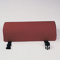 Sammons Preston Half Lumbo Roll with Attachment Strap 550092 11"L x 4 1/2"H x 2 1/2"D Burgundy
