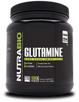 NutraBio L-Glutamine Powder - 1000 Grams