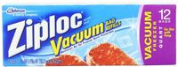 Ziploc Vacuum Bags, Quart Size-12 ct