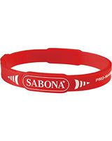 Sabona Unisex Pro-Magnetic Sport Wristband Red S/M
