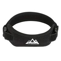 SupreGear 1-Pack Knee Brace Strap, Adjustable Universal Patellar Tendon Support Strap Knee Pain Relief & Patella Stabilizing Strap Compression Knee Sleeve for Running, Jumping, Basketball, Tennis