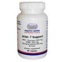 Healthy Aging Nutraceuticals Aller- 7 Support  W/ Quercetin 500 Mg, Msm 1300 Mg, Stinging Nettles 200 Mg & More 90 Tablets