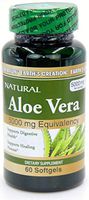 Natural Inner Leaf Aloe Vera (Sabila) Gel 200:1 Extract | 5000mg Equivalent | 60 Caps (1)