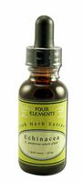 Echinacea Herb Tincture Four Elements Organic Herbals 1 oz Liquid