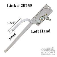 Truth Casement Crank Operator, Link # 20755 (55051), Left Hand, Short Link