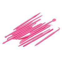 Meolin 14pcs/set Cake Biscuit Cookie Cutter Engraved Pen Cake Modelling Tools Kit,Plastic,4.3-4.9inch