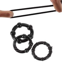 Men Silicone Massage Flexible Exercise Band Timedelay Toy Hs1-43