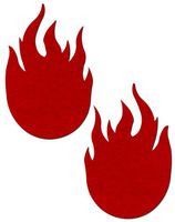 Pastease, red flame o/s