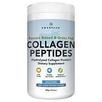 Amandean Collagen Peptides Powder | Grass-Fed, Hydrolyzed, Enhanced Easy Solubility | Perfect 30 Day Supply | Promotes Healthy Skin, Nails, Hair, Joints, Gut, Eyelashes