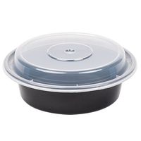 Pactiv NC723B CPC 24 oz Micro Container Lid44; Case of 150