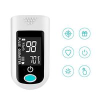 LED Pulse Oximeter,SpO2 and PR Value Waveform Blood Oxygen，Fingertip Pulse Oximeter for Pulse Rate