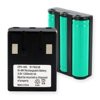 1200mA, 3.6V Replacement NiMH Battery for Sony SPP940 Cordless Phones - Empire Scientific #CPH-483