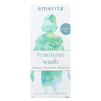 Feminine Cleansing & Moisturizing Wash Emerita 4 oz Liquid