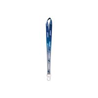 Pro Specialties Group NFL Detroit Lions Ombre Lanyard, Silver/Blue, Onse Size