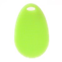 Fabal Multi-fonction Magic Silicone Dish Bowl Cleaning Brushes Scouring Pad Pot Pan Wash Brushes Cleaner Kitchen Accessories (Green)
