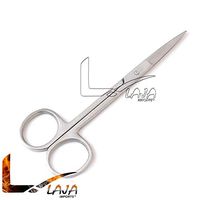LAJA IMPORTS® 4.5" IRIS Scissors 4 1/2” Straight Scissors