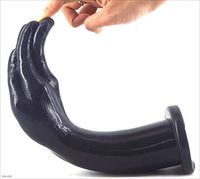 Beginner Ā'ňāl Plug Massager Perfect Size Black Realistic Hand Multiple Scenes Female Private Body Relax Massager Portable Ğ-Ŝpōŧ Toy