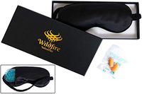 Gel Eye Sleeping Mask Hot or Cold Gel Bead Insert (Black)