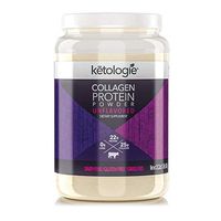 Ketologie Collagen Peptides Protein Powder, Amino Acids Supplement (Unflavored)