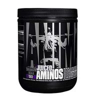 Animal Juiced Aminos - 6g BCAA/EAA Matrix Plus 4g Amino Acid Blend for Recovery and Improved Performance - Grape- 30 Servings
