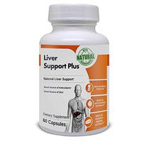 Liver Support Plus | Natural Liver Support Formulated with Beetroot, Artichoke, Milk Thistle and More. 60 Capsules.
