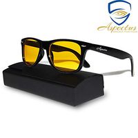 Aspectus Blue Light Blocking Glasses | Premium Gamer & Computer Eyewear | Anti-Blue Light Lenses for Deep Sleep & Relaxation | Relief Migraine Headaches Insomnia | Anti Glare Glasses | Men & Women