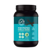 Vanilla Whey Protein Powder, Gluten-Free, High Protein, Low Carb, Keto, LowFODMAP, Easy to Digest, All Natural with Stevia, 28 Servings, 32oz