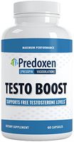 Predoxen Testo Boost - Natural Maximum Performance Male Enhancement - 60 Capsules 1 Month Supply