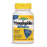 Nature's Way Primadophilus Bifidus 5 Billion CFU, Delayed Release, 180 Capsules
