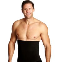 Insta Slim 6 Pack Waist Trimming Belts, Look up to 5" Slimmer Instantly! (Black, 3X-Large)