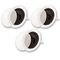 Acoustic Audio SP8c in Ceiling 8" Home Theater 3 Speaker Set 2 Way 900 Watt SP8c-3S