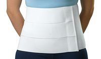 Medline Premium Tri-Panel Abdominal Binder, Small/Medium, 9 Inch