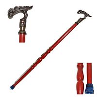 Handmade Vintage Dragon Crafted Wooden Walking Stick Cane Antique Style for Men& Women Gift’s