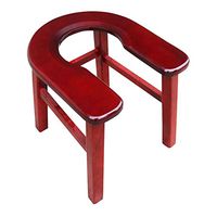 Portable Toilet Seat Chair Solid Wood Bedside Commode Chair Medical Heavy Duty Toilet Seat Old Man Pregnant Women Practical Disabled People Shower Stool